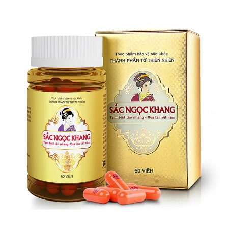 Combo Viên Uống Sắc Ngọc Khang Vi Tảo Lục Hộp 60 Viên + Viên Uống ...