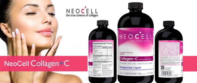 Nước uống Collagen, Neocell Collagen +C Lựu 4000mg của Mỹ