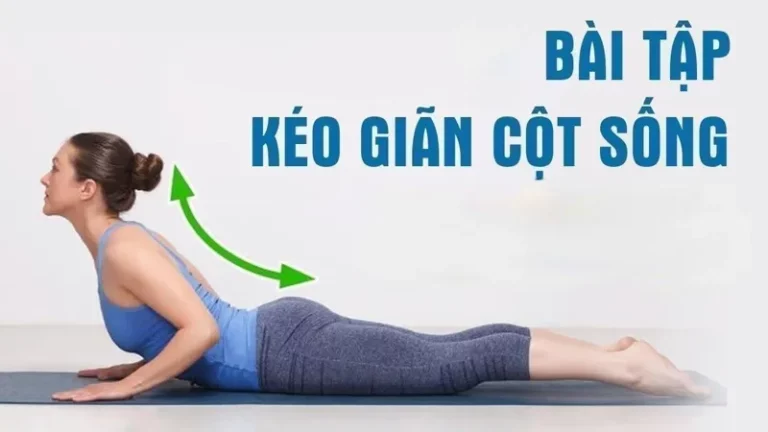 10 phút mỗi ngày với bài tập kéo giãn cột sống lưng thư giãn tại nhà