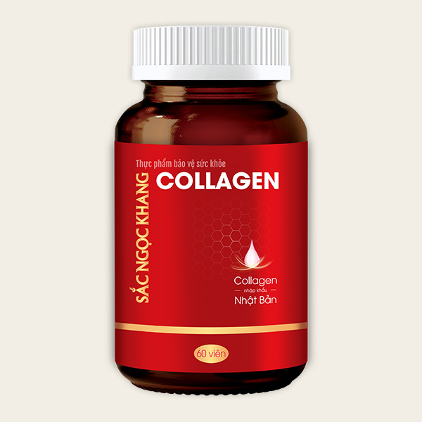 Viên uống Collagen Sắc Ngọc Khang 60 Viên - HTPPharma - Khát Vọng Việt