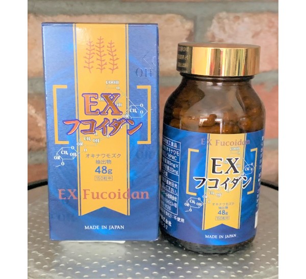 EX Fucoidan Mozuku - Tảo Nâu Fucoidan Nhật Bản - 150 Capsules ...