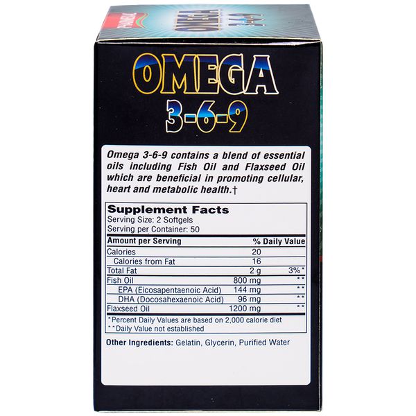 Mua 3 Tặng 1] Viên Uống Dầu Cá - Omega 369 Pharmekal - KY DUYEN ...