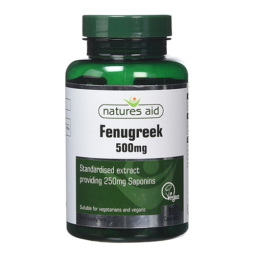 Viên uống lợi sữa Natures Aid Fenugreek 500mg