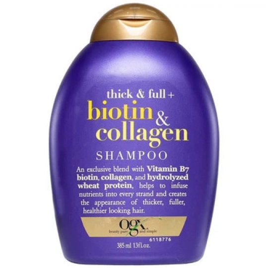 Dầu gội đầu OGX Thick And Full + Biotin And Collagen Shampoo dành ...