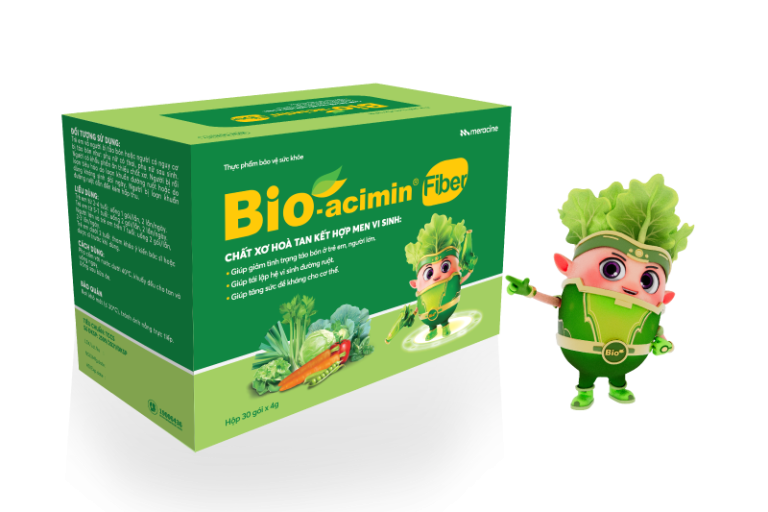 Bio-acimin Fiber Đặc chế dành riêng cho trẻ táo bón