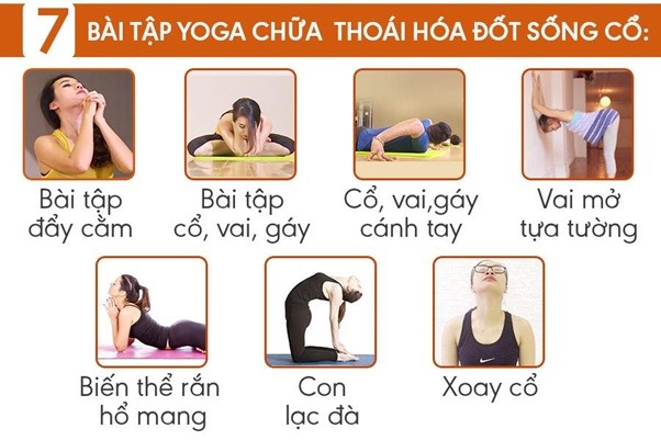 7 bài tập yoga chữa thoái hóa đốt sống cổ tập đến đâu khỏi đến đấy