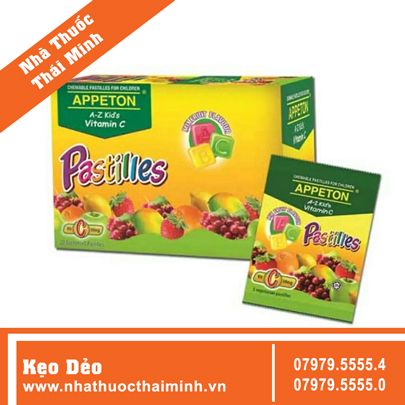 Kẹo trái cây Appeton Vitamin C Pastilles giá tốt nhất hiện nay ...