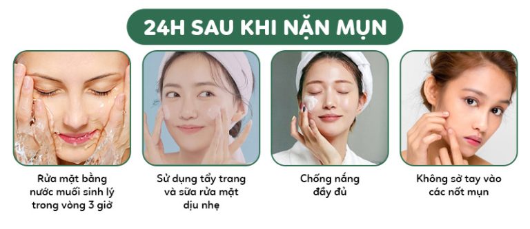 5 Cách Chăm Sóc Da Sau Nặn Mụn Chuẩn Nhất Từ Bác Sĩ Da Liễu