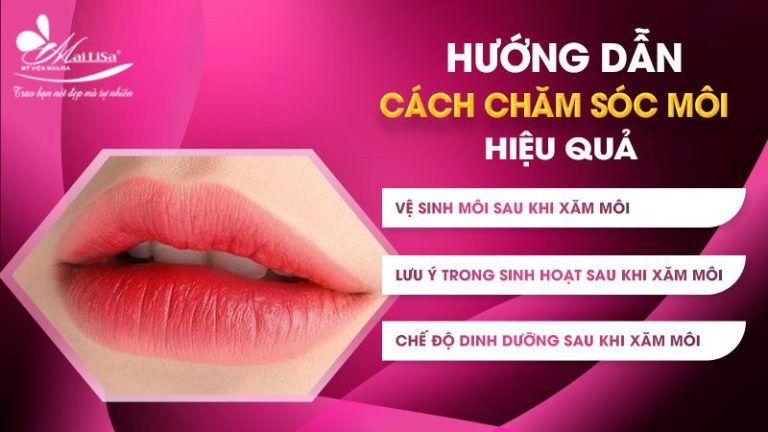 Cách Chăm Sóc Môi Sau Phun Xăm AN TOÀN, HIỆU QUẢ 2024