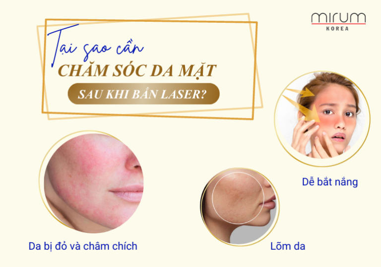 HƯỚNG DẪN CÁCH CHĂM SÓC DA SAU LASER CHUẨN Y KHOA