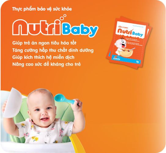 Cốm vi sinh Nutribaby giúp trẻ ăn ngon tăng cường sức đề kháng ...