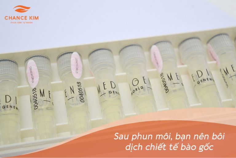 Sau phun môi nên bôi gì? 6 lưu ý 