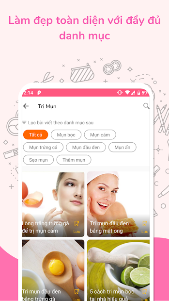 Ứng dụng Làm đẹp - Chăm sóc da và làm đẹp tự nhiên | Link tải ...