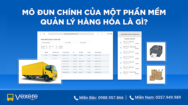 Mô đun chính của một phần mềm quản lý hàng hóa là gì? - Phần mềm ...