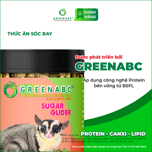 Thức ăn cho Sóc Bay cao cấp - Sugar Glider – GREENABC