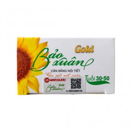 Viên uống Bảo Xuân Gold – Cân bằng nội tiết tố nữ - Pharmart.vn