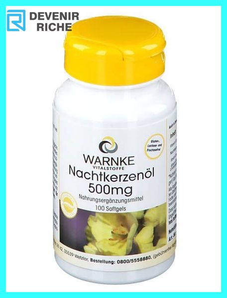 Tinh Dầu Hoa Anh Thảo Warnke Nachtkerzenol 500mg, 100 viên ...