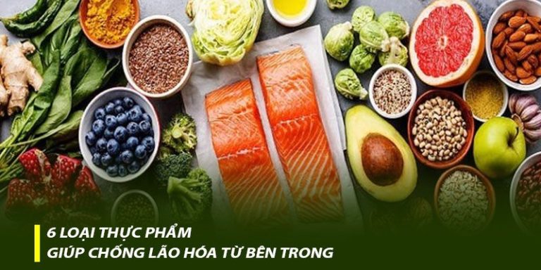 6 loại thực phẩm giúp chống lão hóa từ bên trong – 1phut30giay