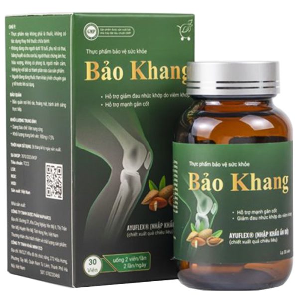 Bảo Khang hỗ trợ mạnh gân cốt, giảm đau nhức xương khớp