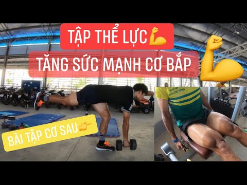 Tập 1 | Bài tập thể Lực, tăng sức mạnh cơ sau cho vđv Xe Đạp | Tâm ...