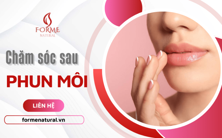 Hướng dẫn chăm sóc môi sau phun môi cho các chị em