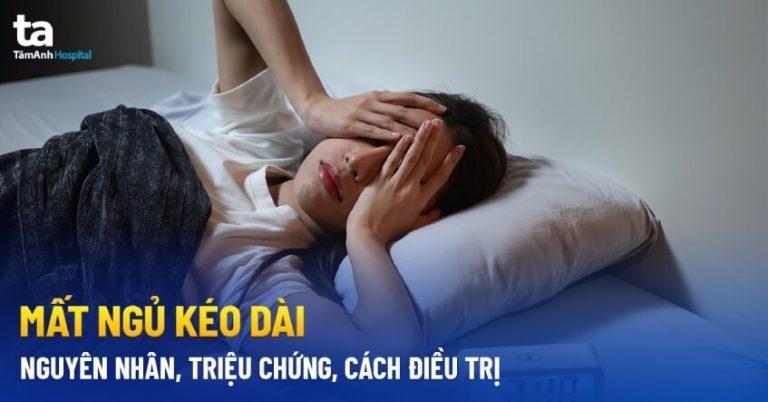 Mất ngủ kéo dài: Nguyên nhân, triệu chứng và cách điều trị