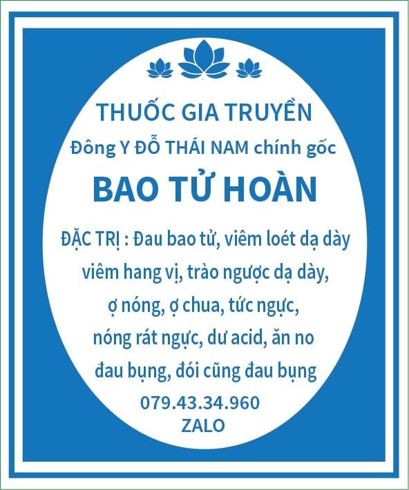 Thuốc trị đau dạ dày - 10 viên trắng - 60 gói - 1 hộp – Đông Y Đỗ ...