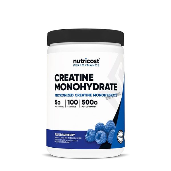 Nutricost Creatine Monohydrate 500g Hổ trợ tăng sức bền, sức mạnh ...