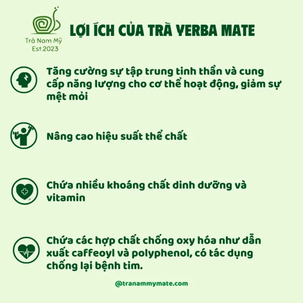 Trà Nam Mỹ - Yerba Mate vị truyền thống 180gram