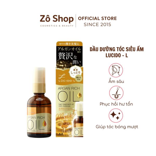 Dầu dưỡng tóc siêu ẩm Lucido-L Oil Treatment EX Hair Oil Rich ...